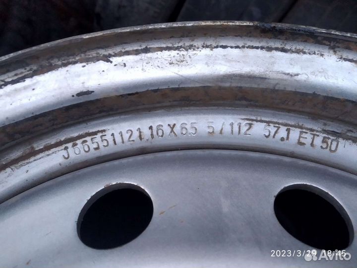 Штампованные диски r16