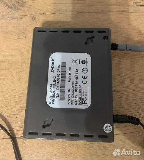 D-Link DL-524 роутер рабочий