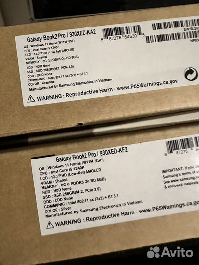 Samsung GalaxyBook2 PRo 13, i5 1240P/8/256
