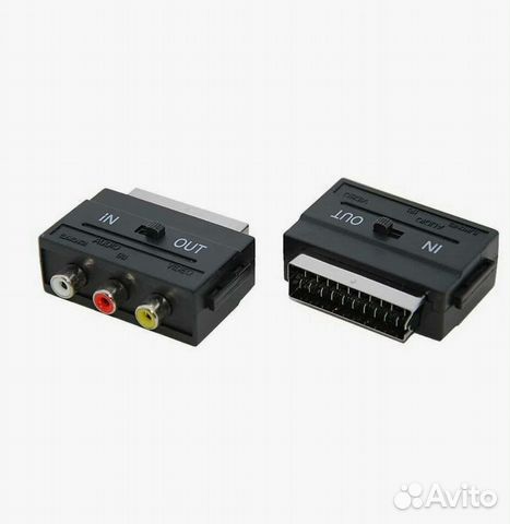 Переходник scart 3rca