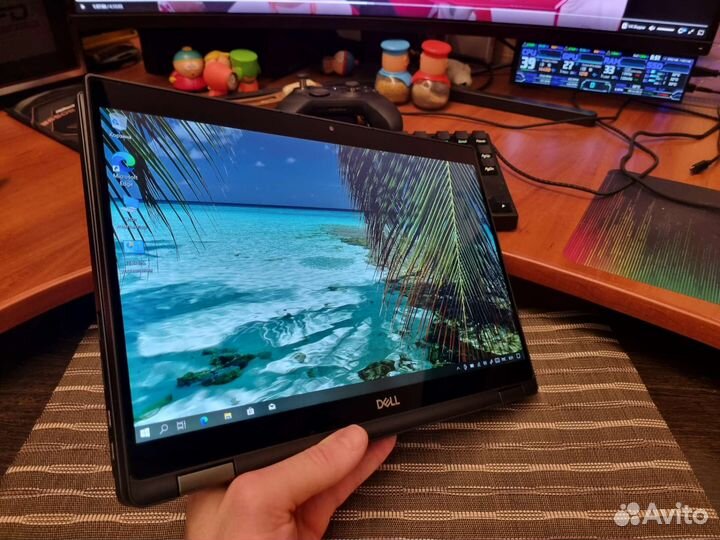 Ноутбук трансформер 2in1 Dell 7390 i7/16Gb/512Gb