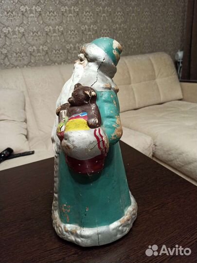 Большой старинный Дед Мороз