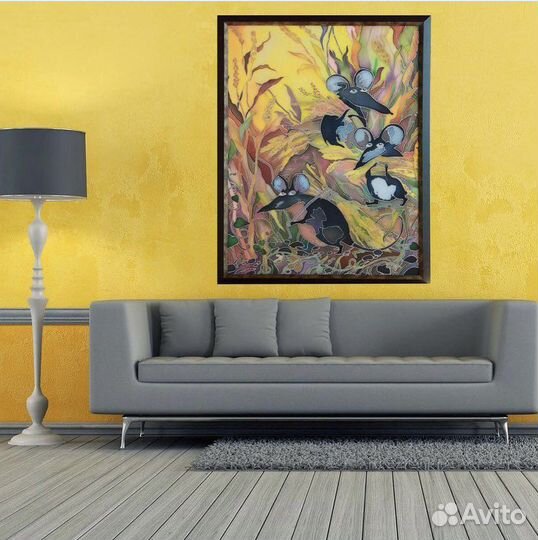 Картина «Мышиное семейство»