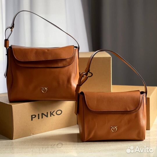 Сумка натуральная кожа pinko