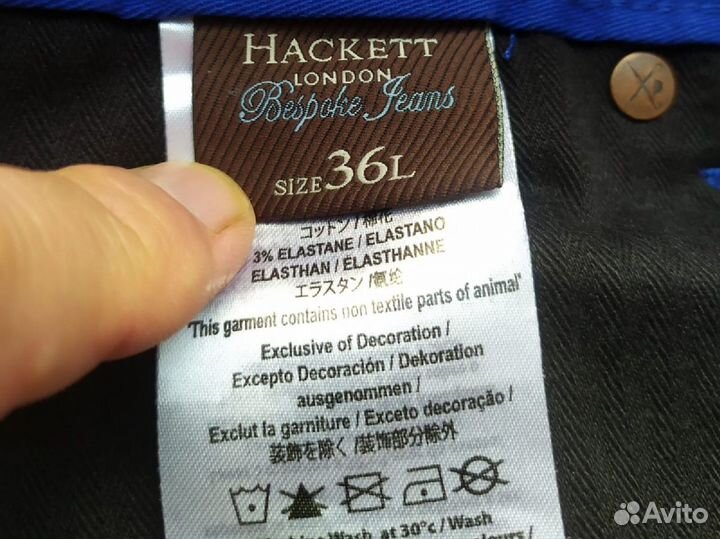 Джинсы Hackett London, р-р 48-50(36)