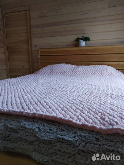 Плюшевые пледы ручной работы