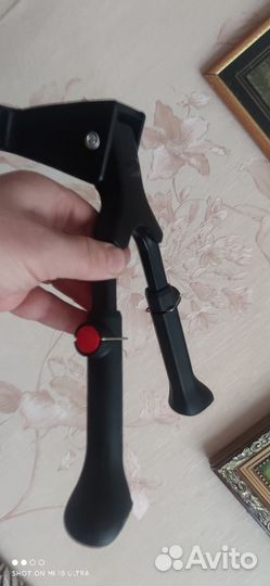 Подножка для велосипеда двойная