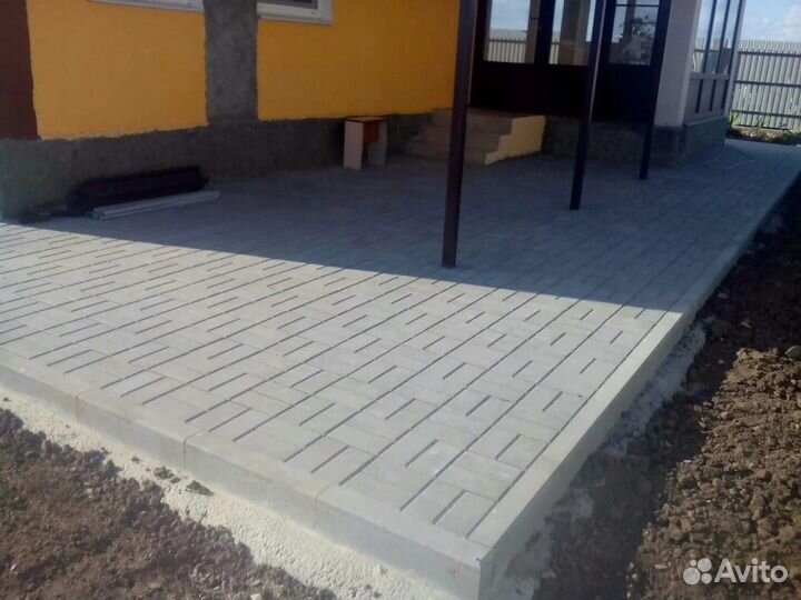 Тротуарная плитка Серая