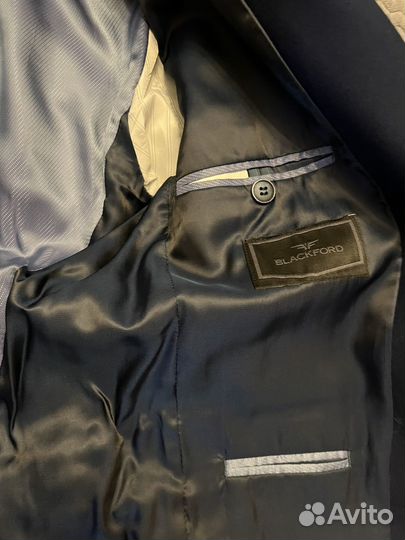 Костюм мужской синий сударь пиджак и брюки