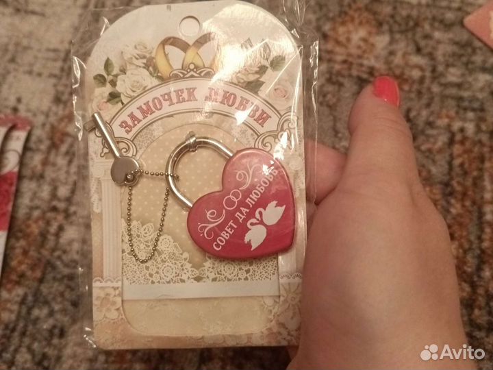 Свадебный замочек