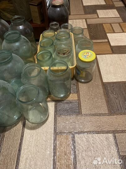Банка стеклянная с подвала