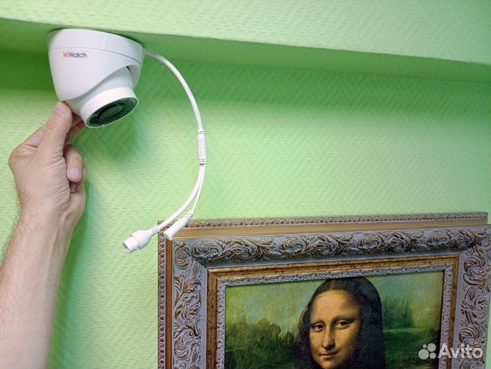 Камера IP 4Мп HiWatch DS-I453M(B) 2.8 mm с микроф