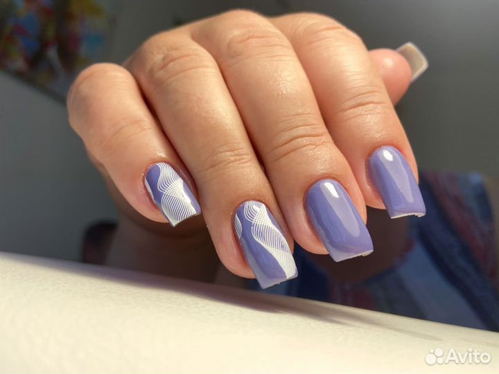 Маникюр с покрытием