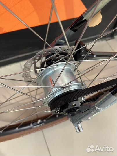 Велосипед Cube Hyde pro Ремень планетарка