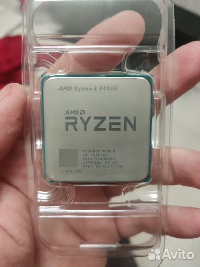 Процессор amd Ryzen 5 3400G