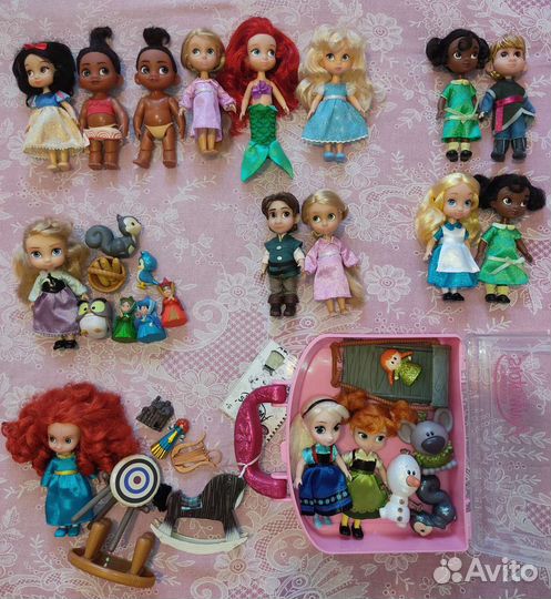 Куклы мини Disney Animator's, дисней, фигурки