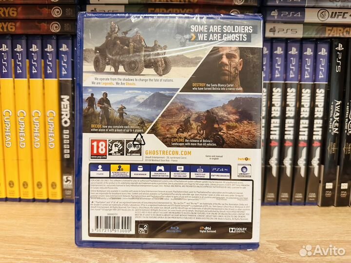 Tom clancy s ghost recon wildlands ps4
