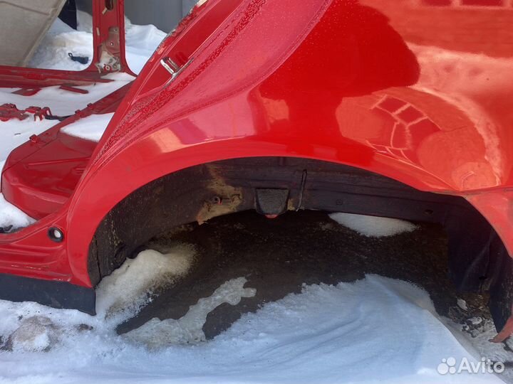 Крыло заднее левое Skoda Octavia A4