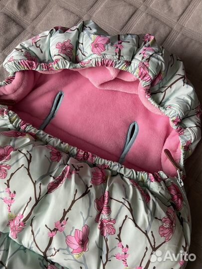 Зимний конверт в коляску elodie details