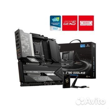 MSI MEG Z790 godlike, Socket 1700 новая с гарантие
