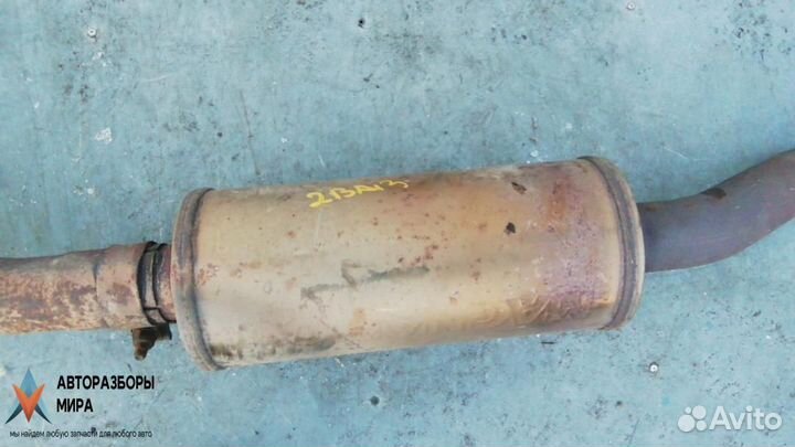 Банка глушителя средняя Hummer H3 2007