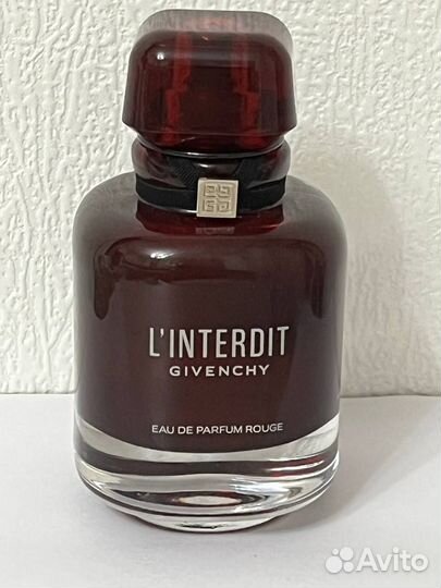 Givenchy L'interdit eau de parfum rouge