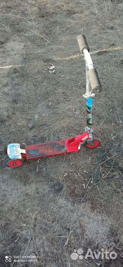 Самокат детский трехколесный бу