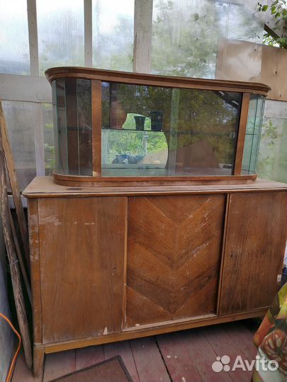 Буфет сервант СССР дерево массив 1950х
