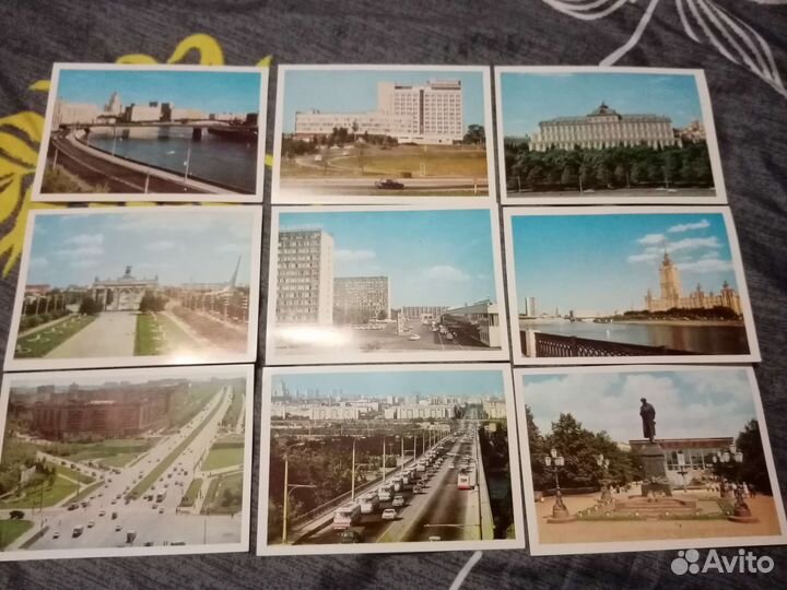 Набор открыток Москва, 1975 г