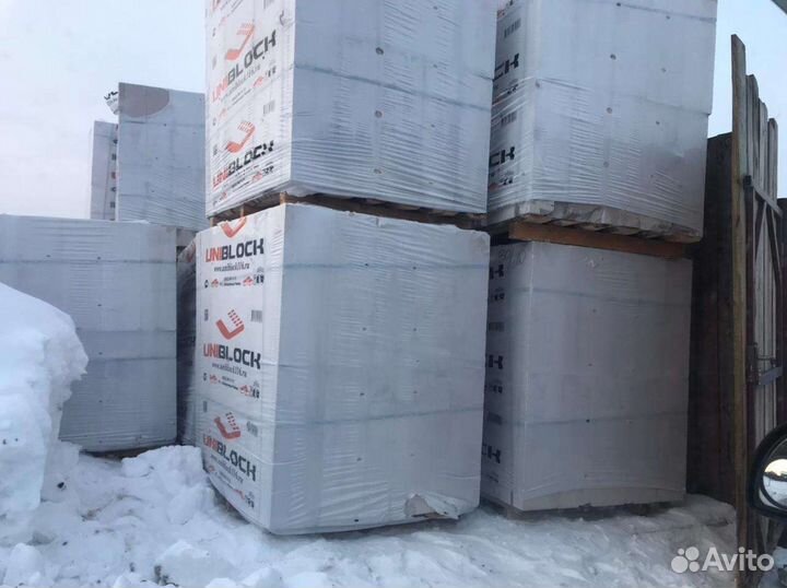 Газоблок пеноблок любой