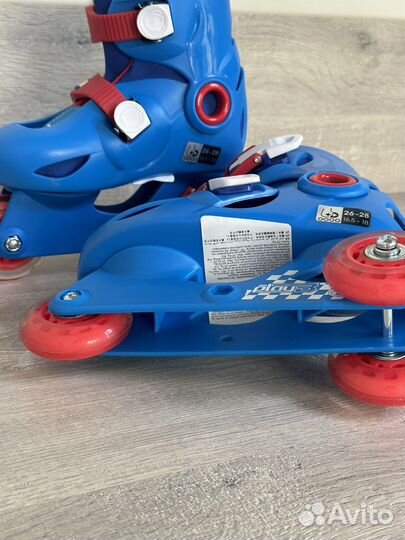 Роликовые коньки детские dekatlon