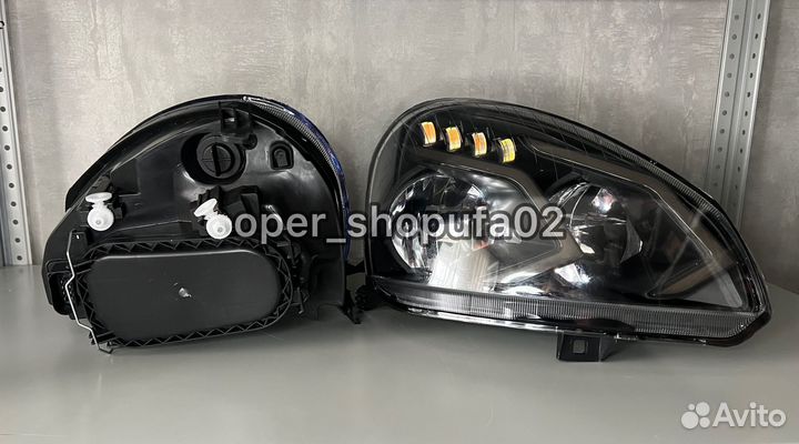 Фары amg на priora