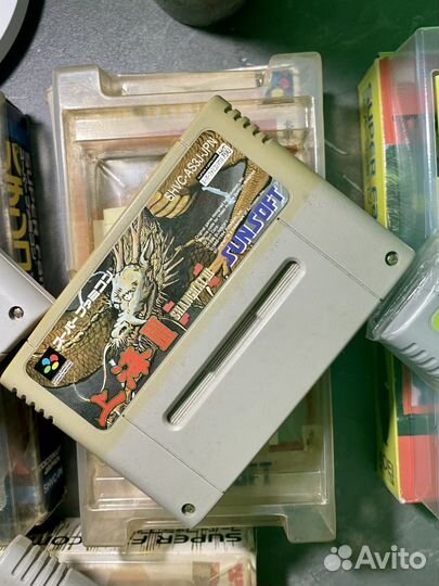 Картриджи для Super Famicom (snes)