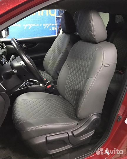 Автомобильные чехлы на Nissan Qashqai 2 (2014+)