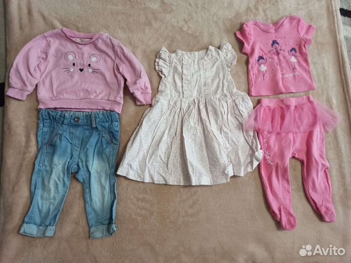 Детские вещи пакетом для девочки