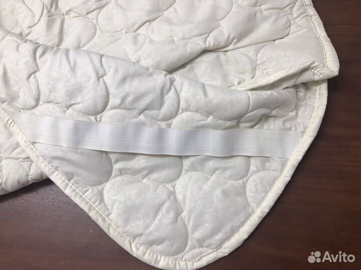 Наматрасник на резинке 180*200 овечья шерсть