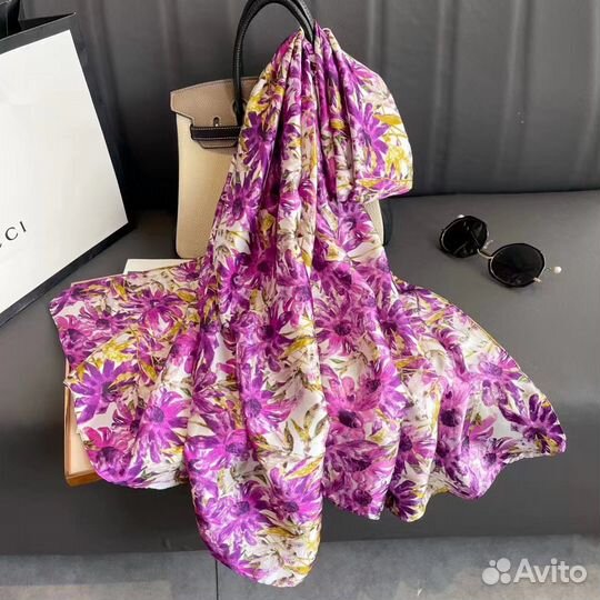 Шарфы платки палантины