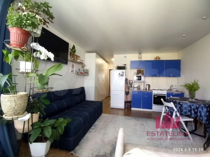 Квартира-студия, 28,1 м², 16/17 эт.