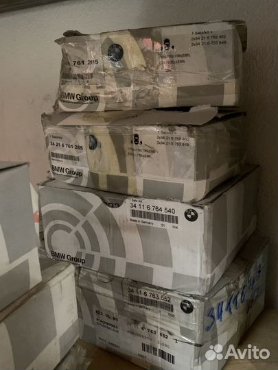 Оригинальные колодки BMW