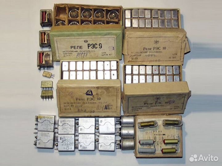 Электромагнитные нейтральные и герконовые реле