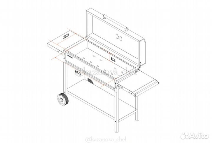 Гриль мангал барбекю