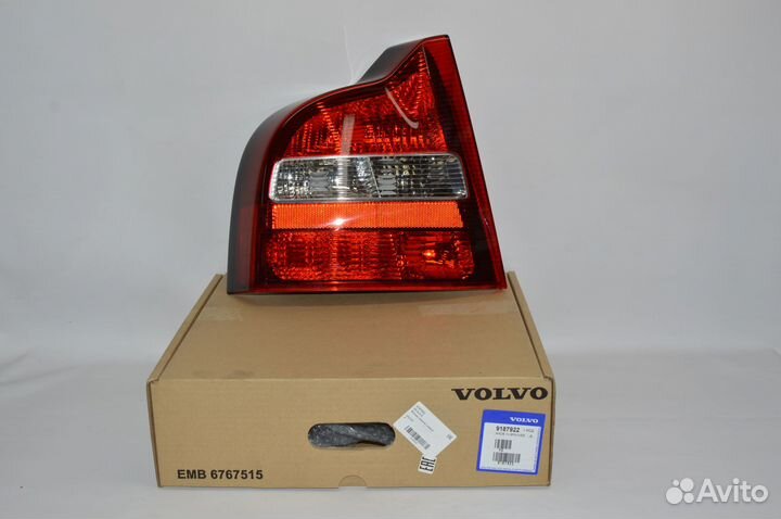 Фонарь задний левый volvo, арт.9187922, для s80