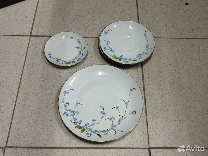 Блюдца, Тарелки Германия 1973 года