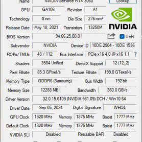 RTX 3060 12gb