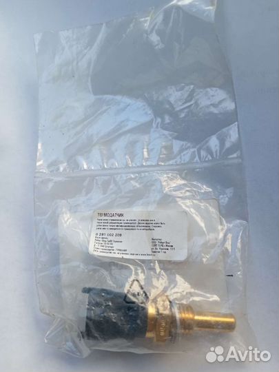 Датчик температуры ож Bosch 0 281 002 209 Cummins