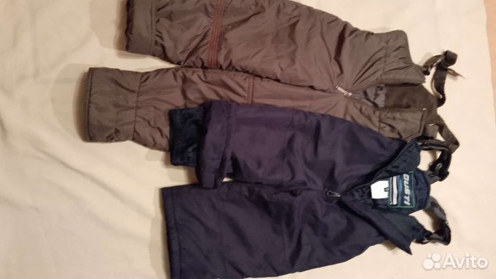Комбинезоны детские зимние 3-4г и 5-6 лет