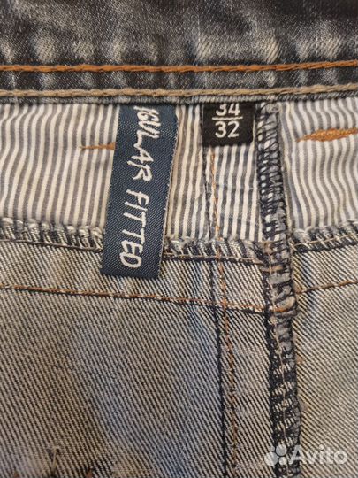 Джинсы мужские 34 размер
