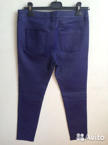Кожаные брюки Acne studios оригинал