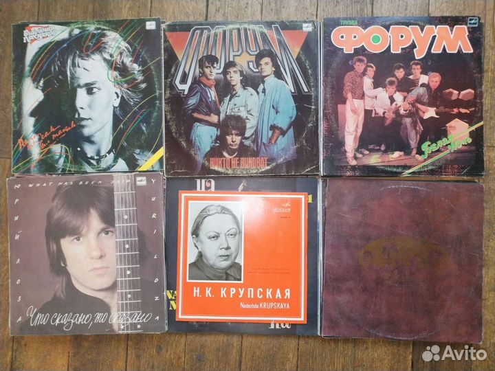 Пластинки Сукачёв, мастер и т.д