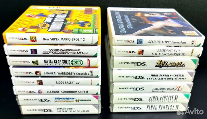 Видеоигры картриджи Nintendo